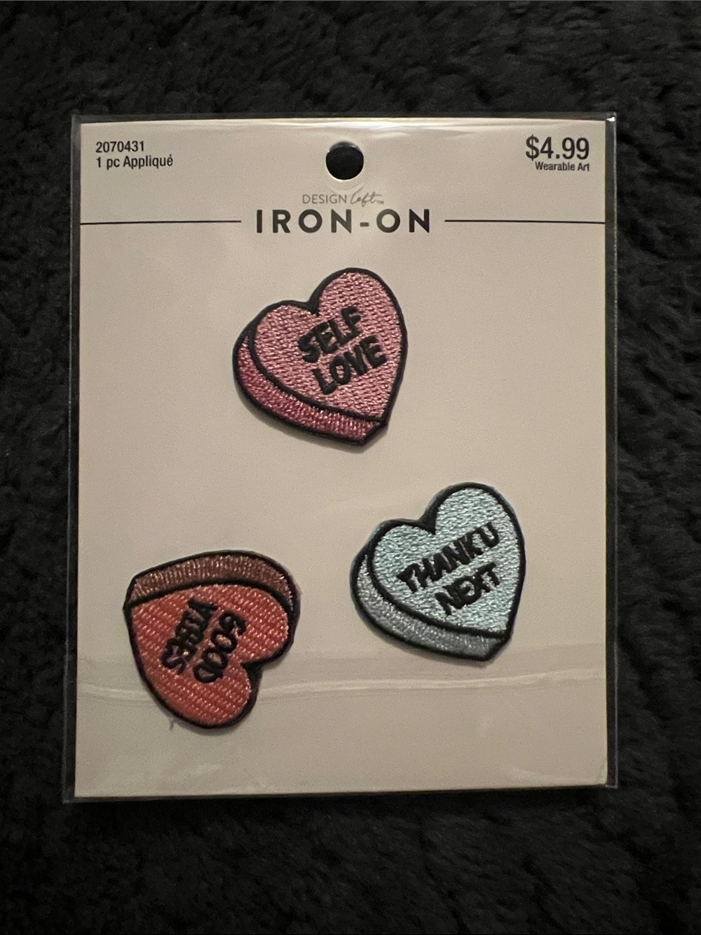 (Set of 6) Assorted Iron-On Patch Set - Multicolor - Picture 3 of 8